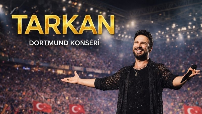 Almanya Dortmund Tarkan Konseri Turu