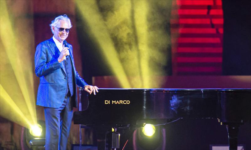  Andrea Bocelli Toskana Konser Turu (Bologna & Floransa & Verona)